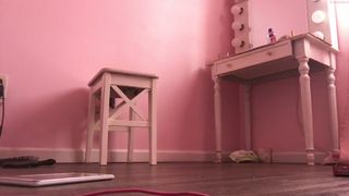 prncessbubblegum busty babe caresses nipples