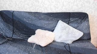 dianaholiday fluffy harlot fucks pussy with phallus