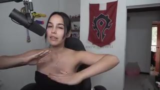 laura cornett graceful female seduces with juicy tits