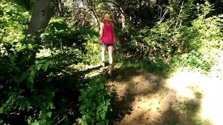 jilliandrake pissing a little leaning on the back of the chair