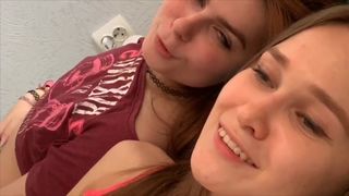 TreshGirls sexy lesbians fuck in nature