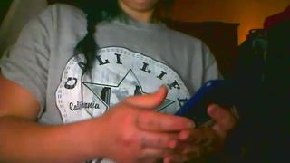 javz_dirty_lil_slut insatiable slut fucks two holes