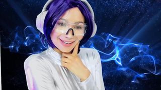 alejastorm girl with elastic milks having fun with sex toy