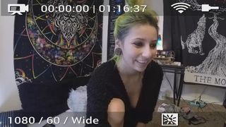 mollyrayanne sweet lady caresses pussy
