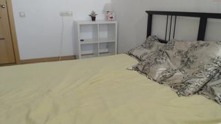 angelina_new cute chick jerks both holes