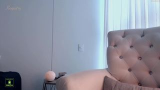 koquetry appetizing babe lifts her legs