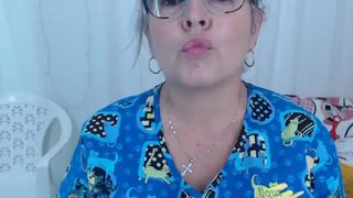 madameboobs69 busty lady masturbates shaved pussy