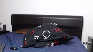 alexasweetblonde cute babe caresses shaved cunt