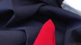 mylittlechar caresses the holes with his hand