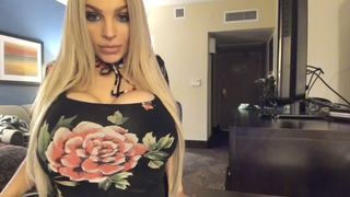 Katy_Ann_XO radiant passion consoles himself in private e