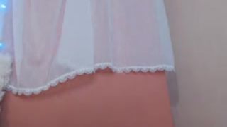 sasha imposing mare jerks off both holes