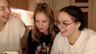 foreverise petite brunette babe sucking dildo