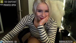 oliviaowens the naughty bitch jerks off with sex toys