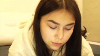 ilovecovfefe stocking babe shows elastic tits