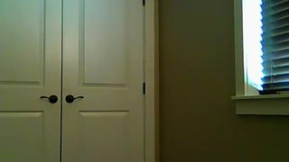 hot_milfy_mom busty cam girl caresses her lips.