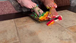 onlyfans moodyfeet Chubby brunette