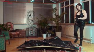 onlyfans mistress evilyne sexy beauty in red stockings